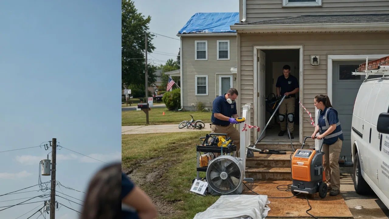 Water Damage Repair in Streetman, TX near me